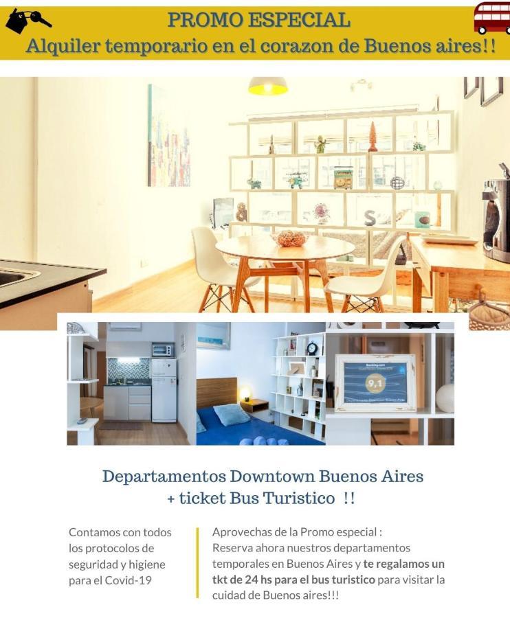 Departamento Downtown Buenos Aires Lejlighed Eksteriør billede